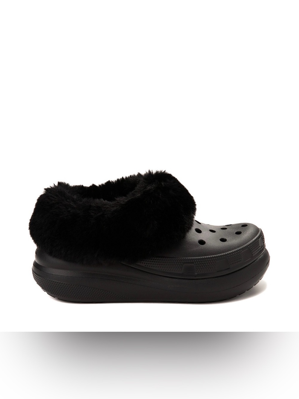 Crocs Furever Crush Clogs in Black Size Women’s 10, Men’s 8